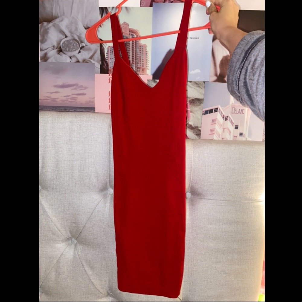 Red Bodycon Dress!